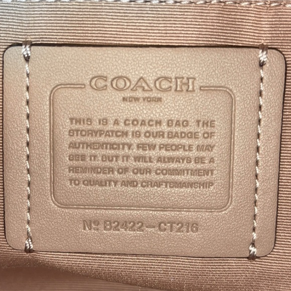 Coach 2024 Teri Rowan Satchel w/matching wristlet NWT - Picture 13 of 17